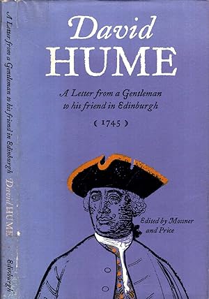 Imagen del vendedor de A Letter from a Gentleman to His Friend in Edinburgh, 1745 a la venta por Pendleburys - the bookshop in the hills
