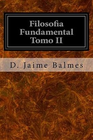 Seller image for Filosofia Fundamental for sale by GreatBookPrices
