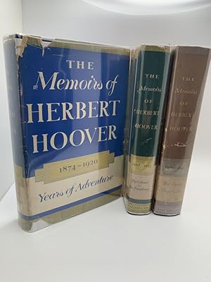 Seller image for THE MEMOIRS OF HERBERT HOOVER [Three volumes] for sale by Second Story Books, ABAA