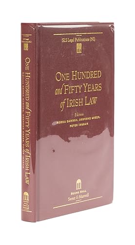 Bild des Verkufers fr One Hundred and Fifty Years of Irish Law zum Verkauf von The Lawbook Exchange, Ltd., ABAA  ILAB