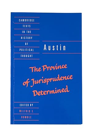 Seller image for The Province of Jurisprudence Determined for sale by The Lawbook Exchange, Ltd., ABAA  ILAB