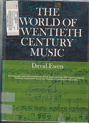 Seller image for The World of Twentieth Century Music for sale by Robinson Street Books, IOBA