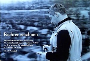 Seller image for Richter zeichnen: Alexander Roob zeichnet den Auszug des Stammheim-Zyklus von Gerhard Richter for sale by Berliner Bchertisch eG