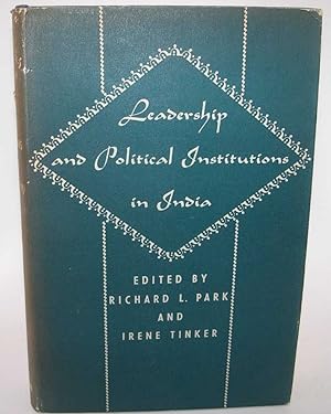 Imagen del vendedor de Leadership and Political Institutions in India a la venta por Easy Chair Books