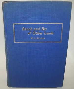 Imagen del vendedor de The Bench and Bar of Other Lands a la venta por Easy Chair Books