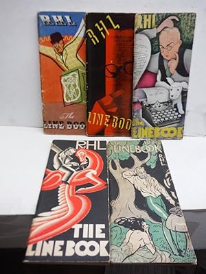 Lot of 5 PB "The Linebook"