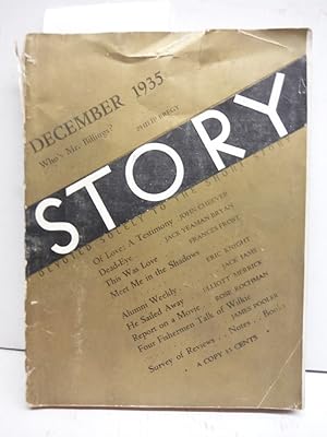 Imagen del vendedor de Story: Devoted Solely to the Short Story Vol. VII, No. 41, December 1935 (John Cheever) a la venta por Imperial Books and Collectibles