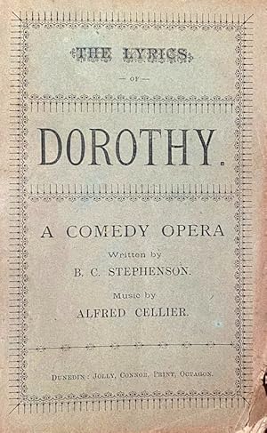 Dorothy. A Comedy Opera. Libretto and programme.