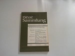 Image du vendeur pour Neue Sammlung 12. Jahrgang Heft 2. Mrz/April 1972 - Gttinger Zeitschrift fr Erziehung und Gesellschaft mis en vente par Zellibooks. Zentrallager Delbrck