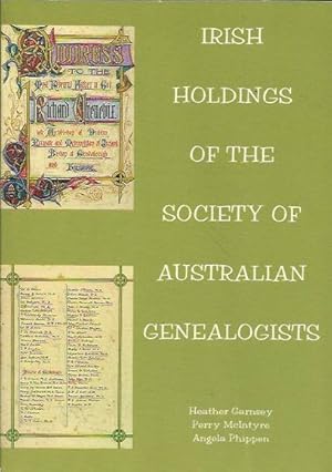 Seller image for Irish Holdings of the Society of Australian Genealogists in the Overseas Library and Primary Records Collection for sale by Fine Print Books (ABA)