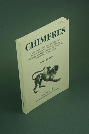 Seller image for Chimres No. 17 : Automne 1992 - Sauve qui peut. for sale by Steven Wolfe Books