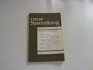 Neue Sammlung 12. Jahrgang Heft 3. Mai/Juni 1972 - Göttinger Zeitschrift für Erziehung und Gesell...