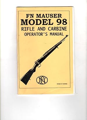 FN Rifle And Carbine Mauser System, Operator's Manual