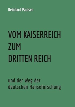 Imagen del vendedor de Vom Kaiserreich zum Dritten Reich a la venta por BuchWeltWeit Ludwig Meier e.K.