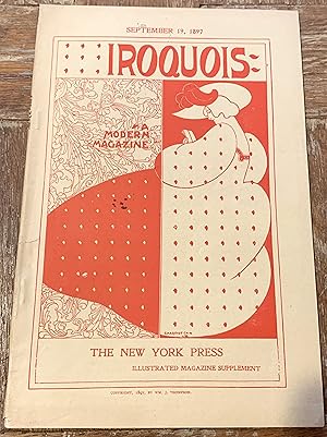 Image du vendeur pour Iroquois, a Modern Magazine; September 19, 1897 [With] "Picture Making in the Studio, Beatrice Tonnesson" / "The Niagara of the West [Shoshone Falls]" Etc mis en vente par DogStar Books