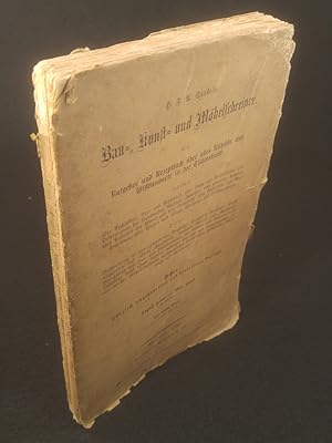 H. F. A. Stöckel's Bau-, Kunst- und Möbelschreiner: Ein Rathgeber und Receptbuch über alles Nützl...