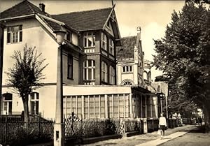 Bild des Verkufers fr Ansichtskarte / Postkarte Ostseebad Ahlbeck Heringsdorf auf Usedom, Kindersanatorium Klaus Strtebeker zum Verkauf von akpool GmbH