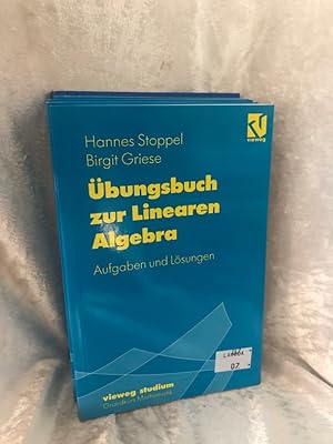 Seller image for bungsbuch zur linearen Algebra: Aufgaben und Lsungen Aufgaben und Lsungen for sale by Antiquariat Jochen Mohr -Books and Mohr-