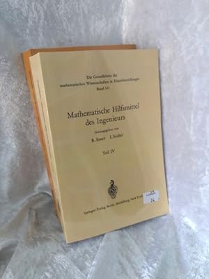 Seller image for Mathematische Hilfsmittel des Ingenieurs (Grundlehren der mathematischen Wissenschaften, 142, Band 142) for sale by Antiquariat Jochen Mohr -Books and Mohr-