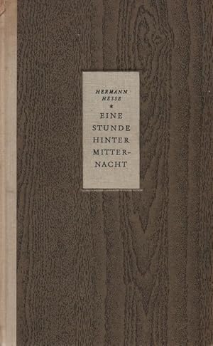 Seller image for Eine Stunde hinter Mitternacht. for sale by Brbel Hoffmann