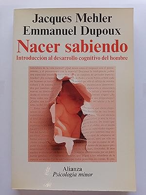 Seller image for NACER SABIENDO - Introduccion al desarrollo cognitivo del hombre for sale by Gibbon Libreria