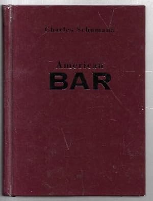 Imagen del vendedor de American Bar The Artistry of Mixing Drinks. a la venta por City Basement Books