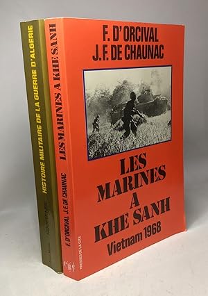 Immagine del venditore per Les Marines  Kh Sanh + HIstoire militaire de la guerre d'Algrie --- 2 livre d'histoire militaire venduto da crealivres