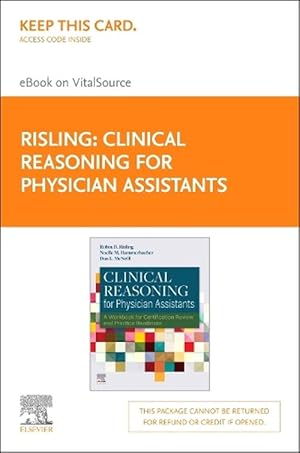 Immagine del venditore per Clinical Reasoning for Physician Assistants - Elsevier E-Book on Vitalsource (Retail Access Card) (Hardcover) venduto da Grand Eagle Retail