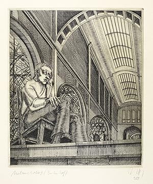 Imagen del vendedor de Zettl, Baldwin. Melancholie II (Bahnhof) a la venta por GALERIE HIMMEL