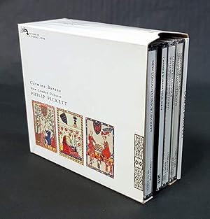 Imagen del vendedor de Carmina Burana. New London Consort. Philip Pickett. 4 Audio-CDs im Schuber. a la venta por Antiquariat Dennis R. Plummer