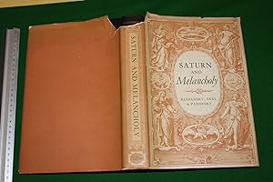 Saturn and melancholy. Studies in the history of natural philosophy, religion and art