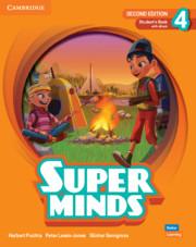 Imagen del vendedor de Super Minds Second Edition Level 4 Student\ s Book with eBook British English [With eBook] a la venta por moluna
