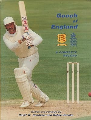 Seller image for GOOCH OF ENGLAND: A COMPLETE RECORD for sale by Sportspages