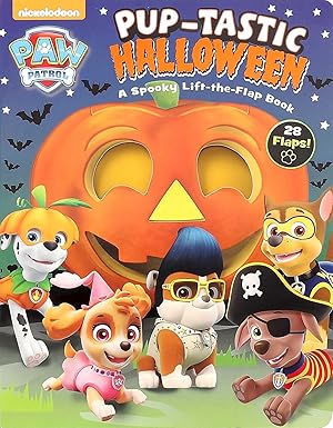 Bild des Verkufers fr Nickelodeon Paw Patrol: Pup-Tastic Halloween: A Spooky Lift-The-Flap Book zum Verkauf von moluna