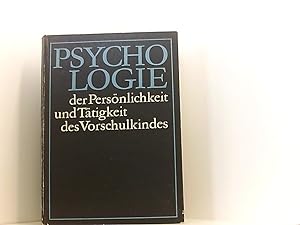 Seller image for Zur Psychologie der Persnlichkeit und Ttigkeit des Vorschulkindes. for sale by Book Broker