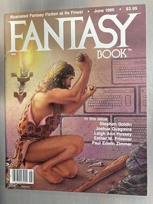 Imagen del vendedor de Fantasy Book June 1986 Illustrated Fantasy Fiction at Its Finest a la venta por biblioboy