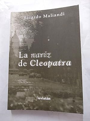 Imagen del vendedor de La nariz de Cleopatra a la venta por Libros nicos