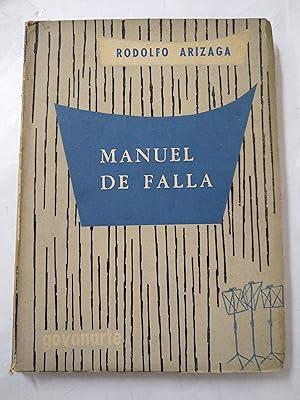 Immagine del venditore per Manuel de Falla venduto da Libros nicos