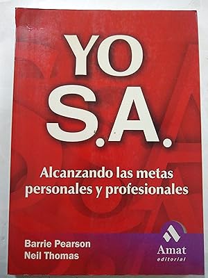 Imagen del vendedor de Yo S.A. a la venta por Libros nicos