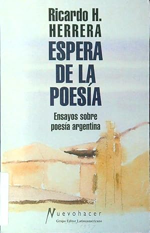 Imagen del vendedor de Espera de La Poesia: Ensayos Sobre Poesia Argentina a la venta por Librodifaccia
