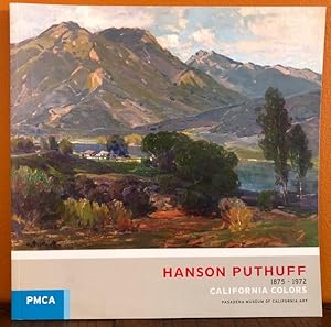 HANSON PUTHUFF. California Colors. 1875-1972