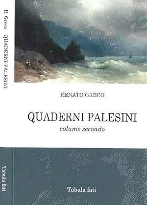 Bild des Verkufers fr Quaderni palesini. Volume secondo Poesie inedite dell'estate 2002 zum Verkauf von Biblioteca di Babele