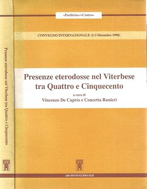 Bild des Verkufers fr Presenze eterodosse nel Viterbese tra Quattro e Cinquecento zum Verkauf von Biblioteca di Babele