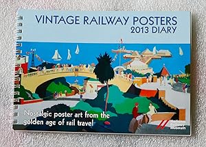 Image du vendeur pour Vintage Railway Posters 2013 Diary mis en vente par Cotswold Valley Books