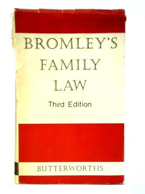 Seller image for Family Law for sale by World of Rare Books