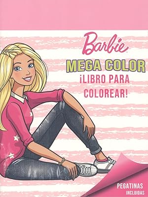 Barbie. Libro para colorear + pegatinas