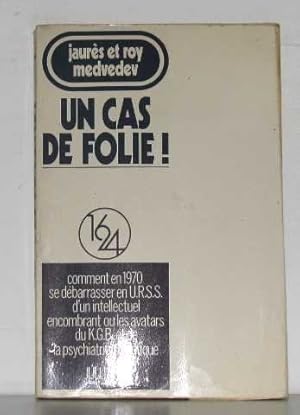 Imagen del vendedor de Un cas de folie. a la venta por Ammareal