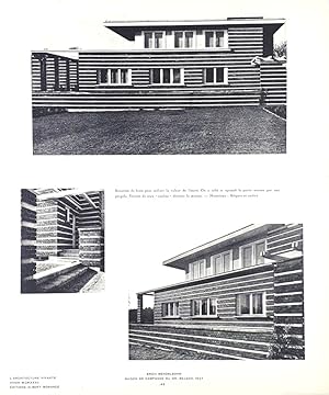 L'Architecture vivante en Allemagne. Erich Mendelsohn.