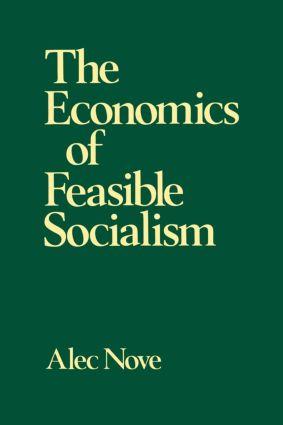 Bild des Verkufers fr Nove, A: Economics of Feasible Socialism zum Verkauf von moluna