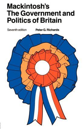 Seller image for Richards, P: Mackintosh\ s The Government and Politics of Bri for sale by moluna